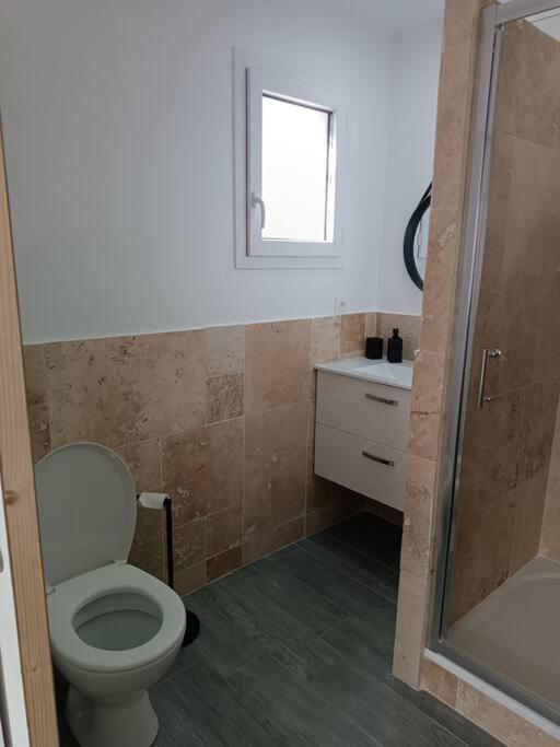 Charmant Studio Avec Piscine Villemoustaussou Екстериор снимка